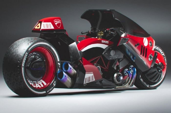 Akira & Ducati: A Superbike Concept Based On An Iconic 1988 Anime Film