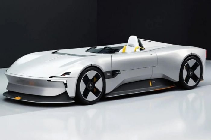 This Polestar 1:1 Is A Single-Seater Electric Barchetta Concept By Jeroen Claus