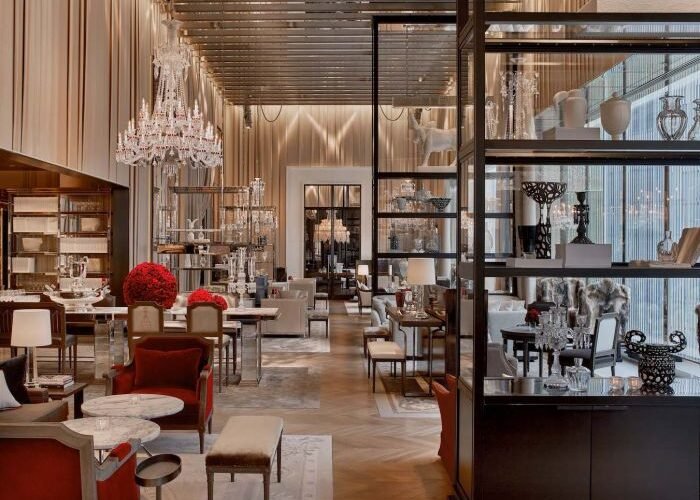 Baccarat Hotel New York Exudes Ethereal Elegance