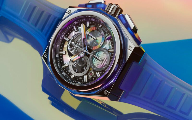 Pantoneâs Iridescent Art Highlights New Zenith Defy Extreme