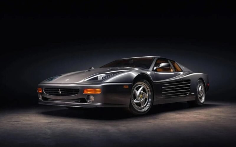 A Rare 1995 Ferrari F512 M In Canna Di Fucile Metallizzato Heads To Auction