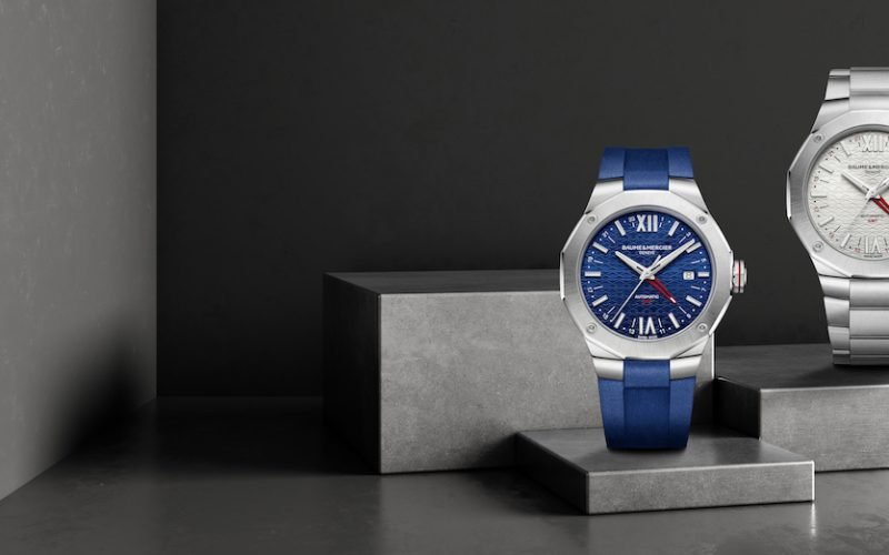 Baume & Mercier Adds a GMT to Riviera