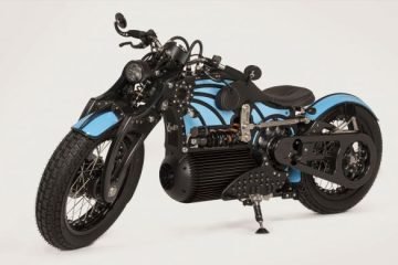 Tesla of Motorcycles Announced – $120K Electric Motorcycle with Patented Design