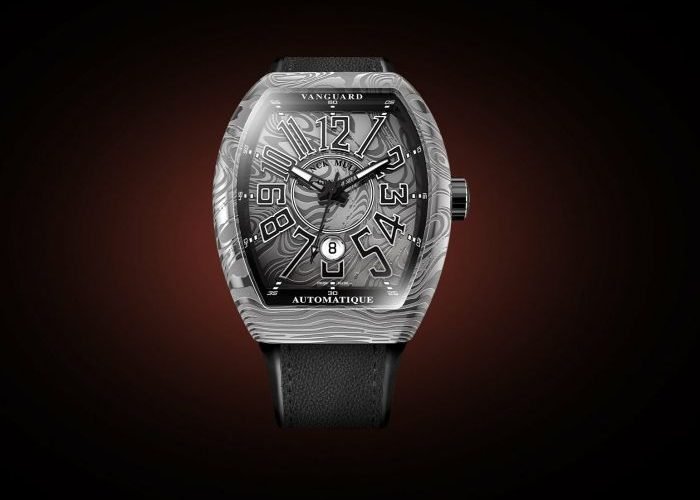 Franck Muller Adds Damascus Cases to Vanguard