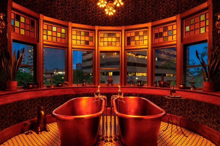 The Most Glamorous Cowboy Bath in Denver