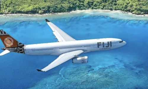 Unwinding in Fiji Airways Business Class