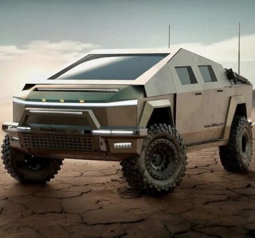 STING: A Modified Tesla Cybertruck Ready For Tactical Operations